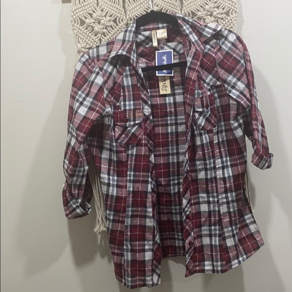 Brand new/never wear flannel, beautiful colors